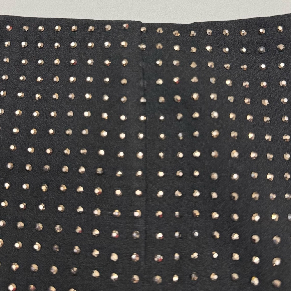 She + Sky Black Studded Pencil Skirt Size L - Picture 8 of 9